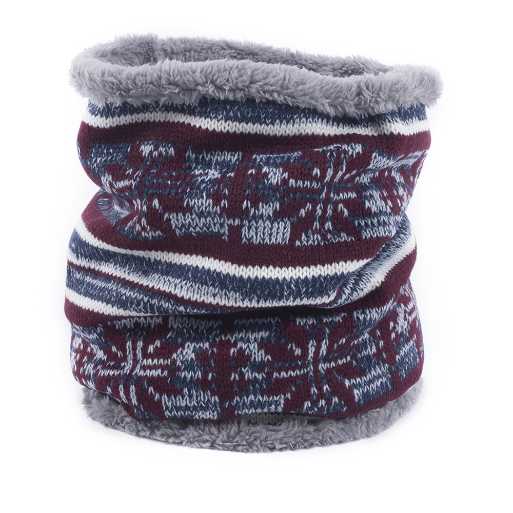 Neck Gaiter Fleece - OVTRB теплые вязаные шарфы на флисовой