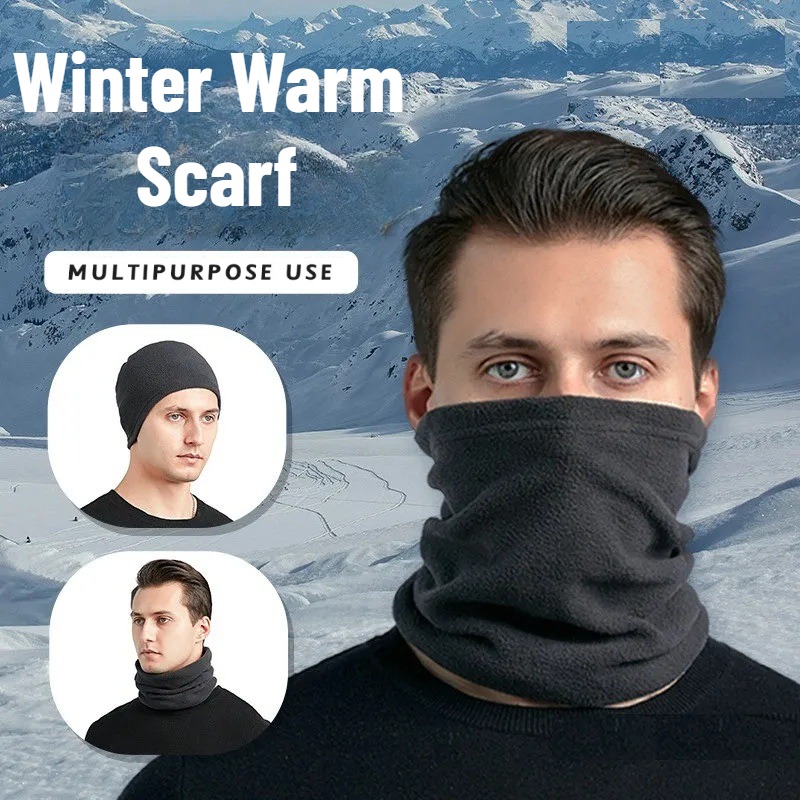 Neck Gaiter Fleece - Зимняя флисовая маска-балаклава для лица и