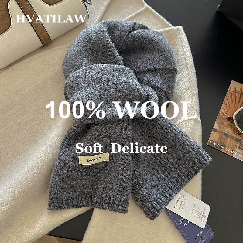 Wool Scarf Men - Шарф из 100% шерсти для женщин