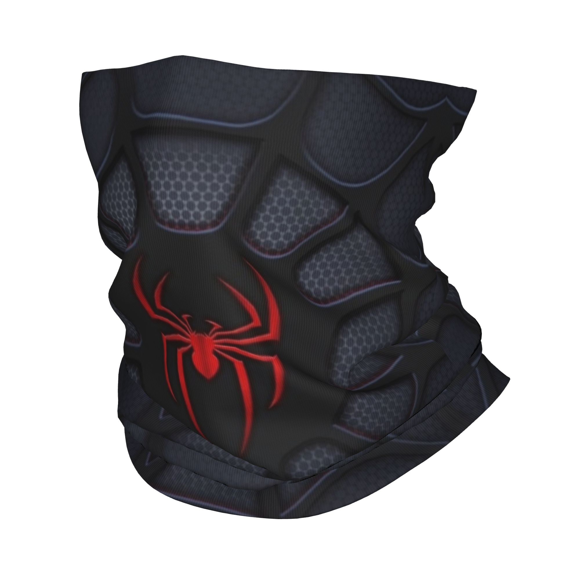 Neck Gaiter Fleece - Зимняя повязка на голову с пауком,