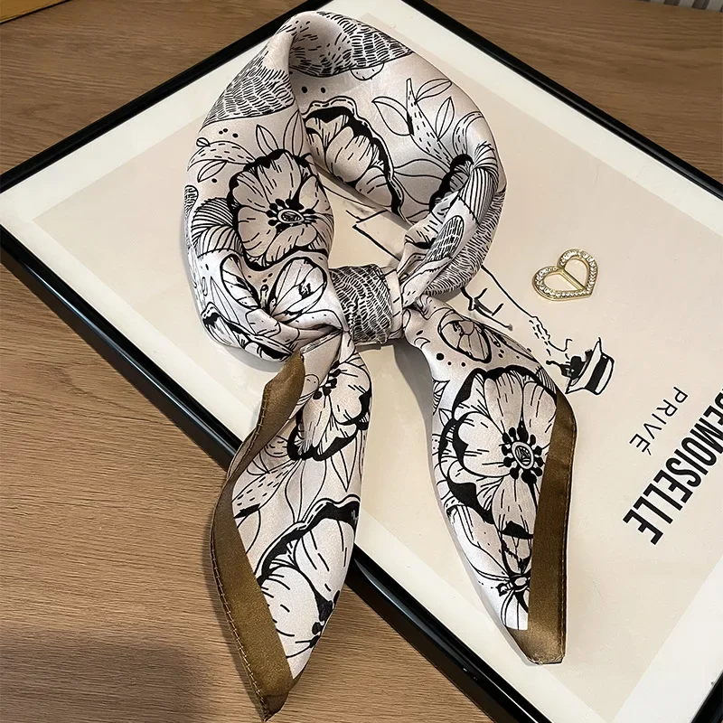 100% шелковый квадратный женск – обзор и цена Shawl Wrap Winter