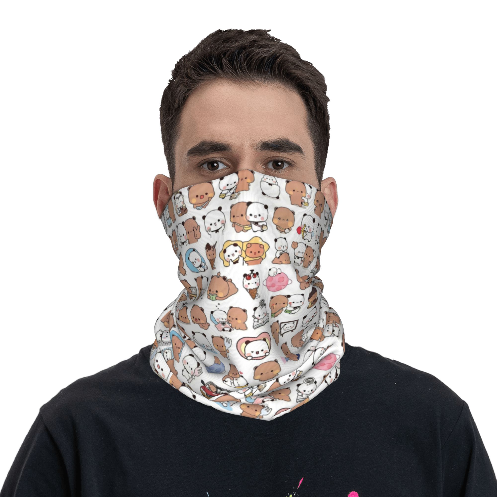 Пользовательский медведь с рис – обзор и цена Neck Gaiter Fleece