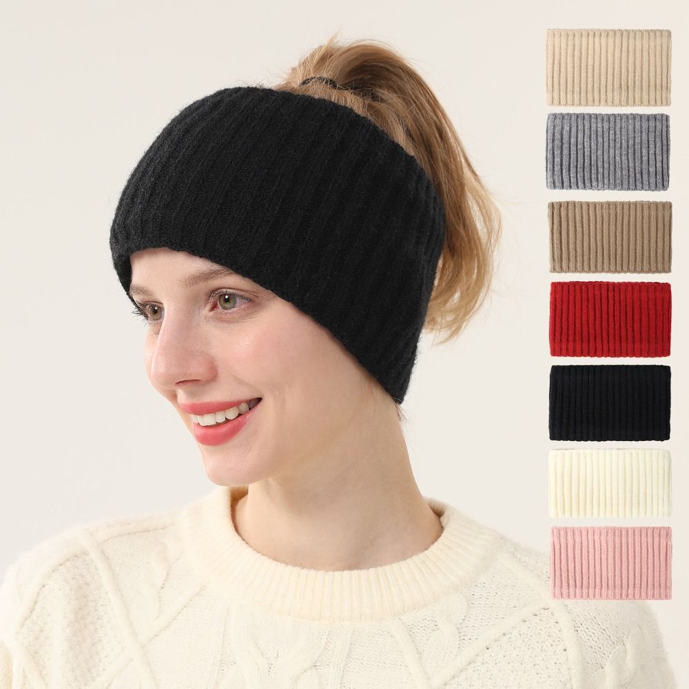 Милая вязаная повязка на голов – обзор и цена Winter Headband Fleece