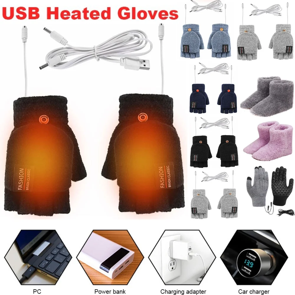 USB перчатки с электрическим п – обзор и цена Touch Screen Gloves