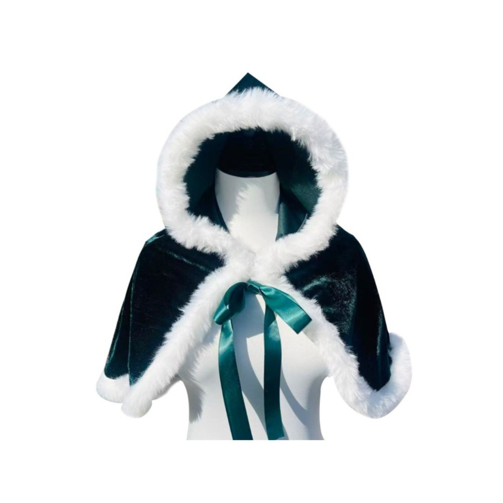 Женская рождественская бархатн – обзор и цена Shawl Wrap Winter
