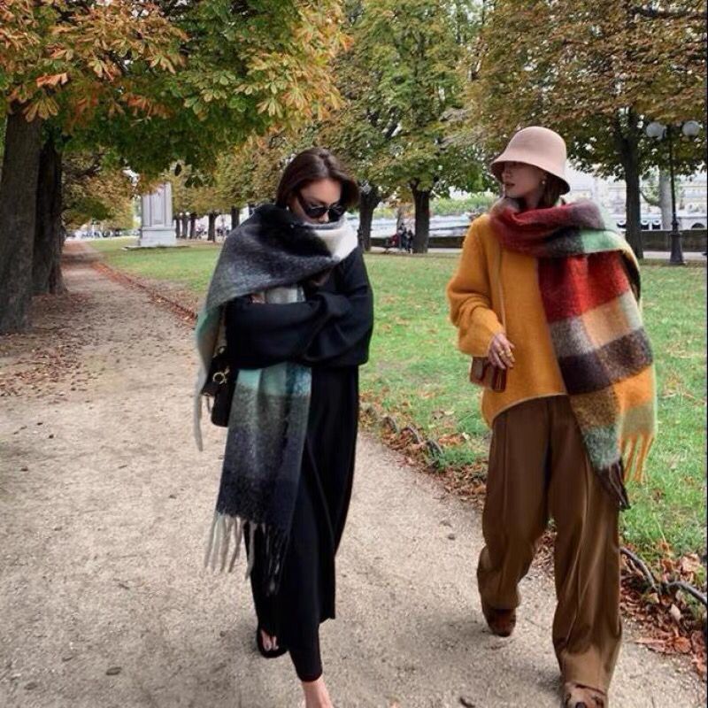 НОВЫЙ роскошный зимний толстый – обзор и цена Cashmere Pashmina Wrap