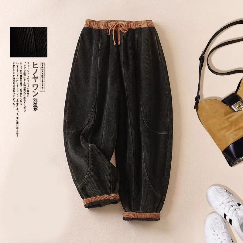 Женские вельветовые брюки-шаро – обзор и цена Corduroy Pant Warm