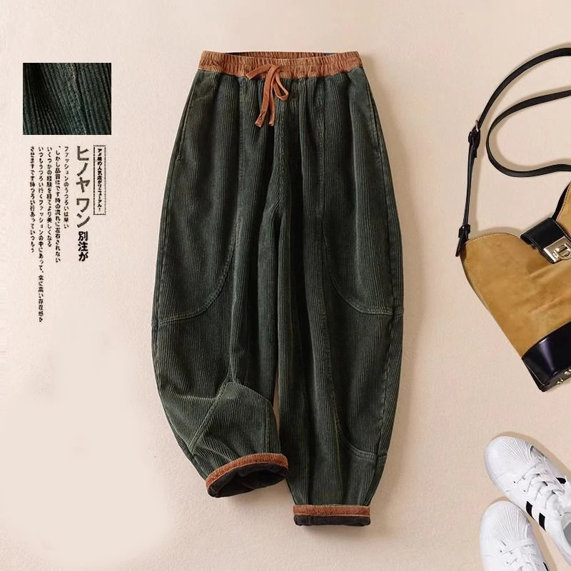 Женские вельветовые брюки-шаро – обзор и цена Corduroy Pant Warm