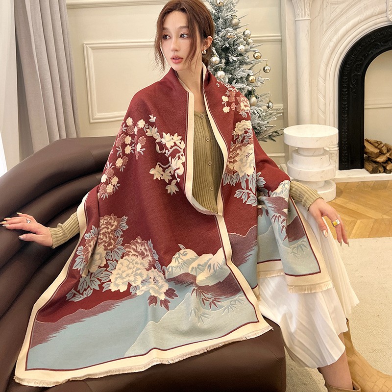 Модный зимний новый теплый каш – обзор и цена Cashmere Pashmina Wrap
