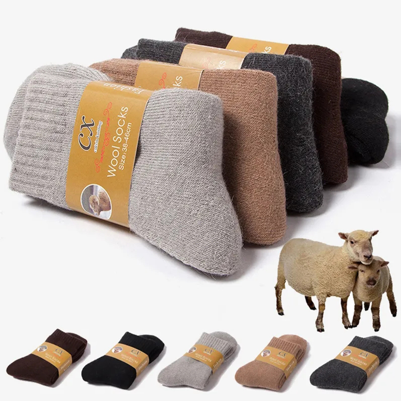 1 пара зимних теплых женских н – обзор и цена Thermal Sock Wool